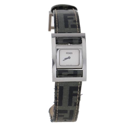 womens silver fendi watch